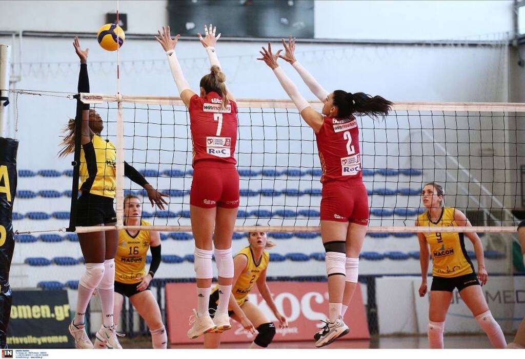 Volley League γυναικών: Ντέρμπι «αιωνίων» στους τελικούς, μετά τη νίκη του Ολυμπιακού επί του Άρη