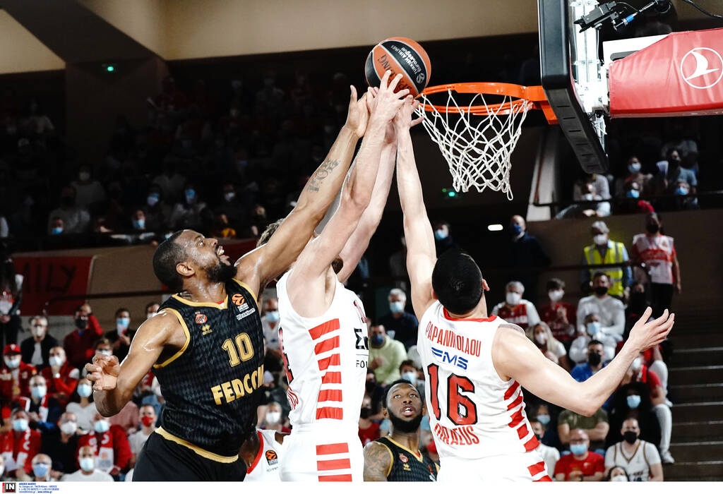 Μονακό-Ολυμπιακός 83-87: Με υπογραφή Σλούκα, ένα βήμα από το Final-4!