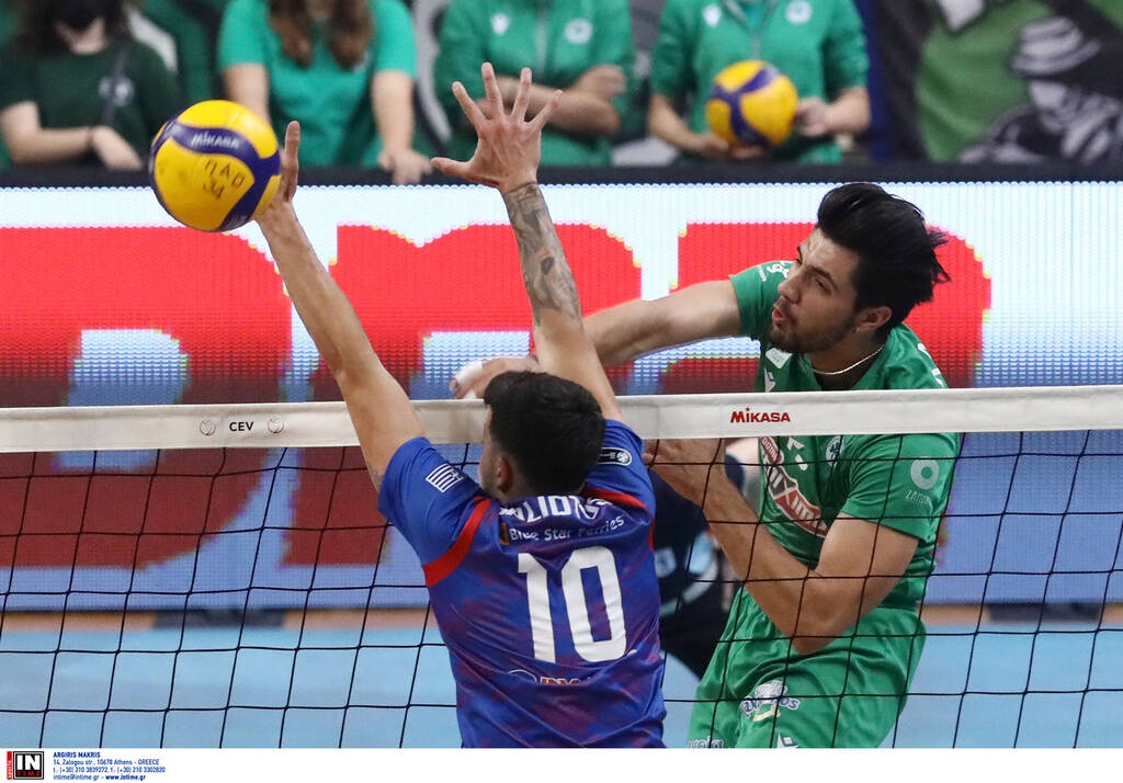 Volley League ανδρών: «Γιορτή» για τον Παναθηναϊκό, τη νίκη ο Φοίνικας Σύρου (photos)
