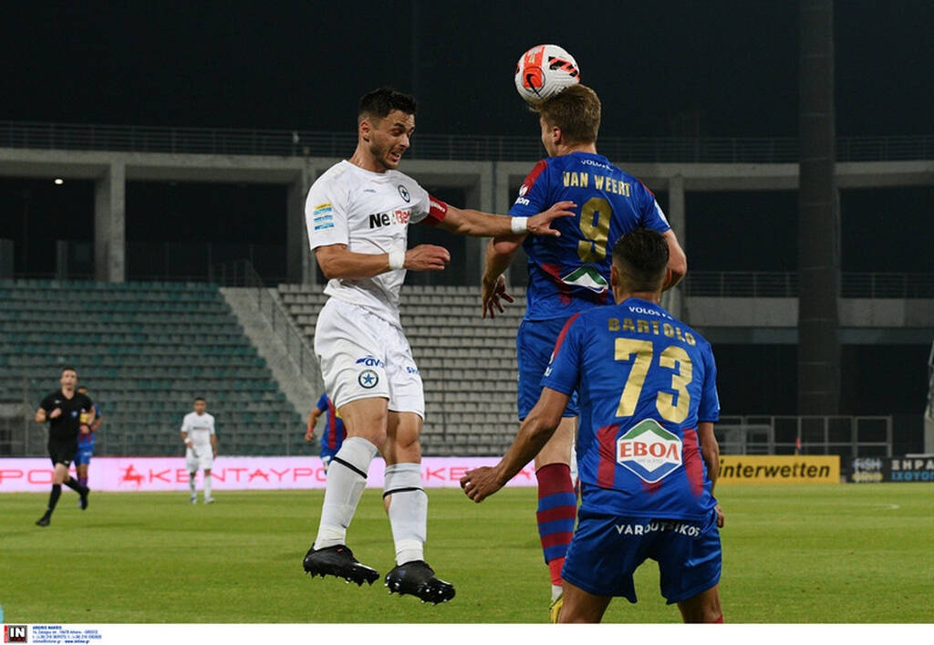 Βόλος-Ατρόμητος 1-1: Ισοπαλία για τους «κανονιέρηδες» Φαν Βέερτ και Κουλούρη (videos+photos)