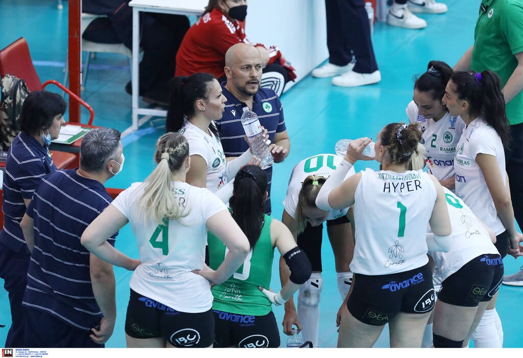 Volley League Γυναικών: Προβάδισμα στην υπόθεση τίτλου ο Ολυμπιακός, 3-1 σετ τον Παναθηναϊκό