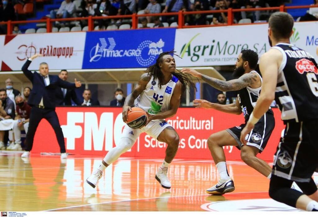 Λάρισα-Απόλλων 83-74: Βήμα οκτάδας με τρομερό δίδυμο Μάριτς-Κρουμπάλι