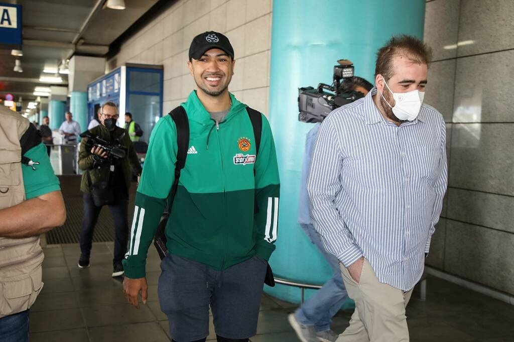 Παναθηναϊκός ΟΠΑΠ: Στην Αθήνα ο Σίβα - Ενσωματώνεται άμεσα στην ομάδα (photos)