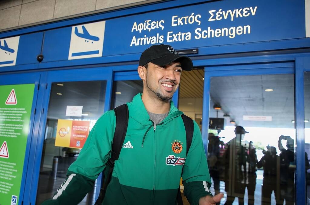 Παναθηναϊκός ΟΠΑΠ: Στην Αθήνα ο Σίβα - Ενσωματώνεται άμεσα στην ομάδα (photos)