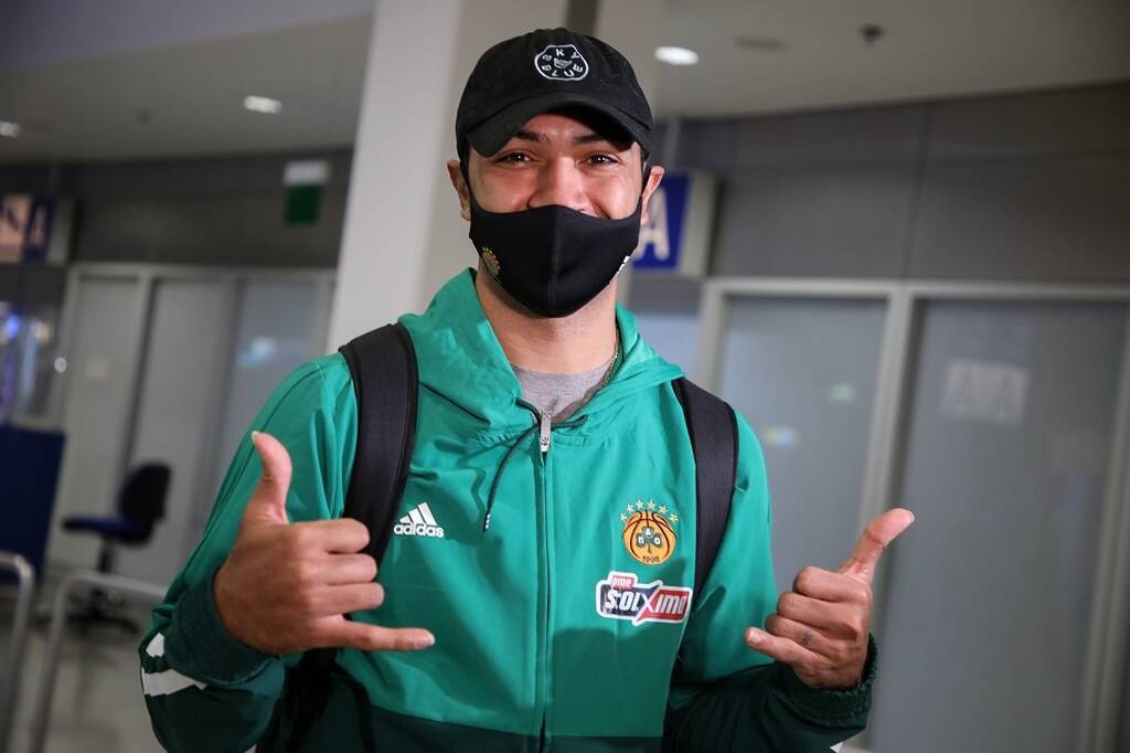 Παναθηναϊκός ΟΠΑΠ: Στην Αθήνα ο Σίβα - Ενσωματώνεται άμεσα στην ομάδα (photos)