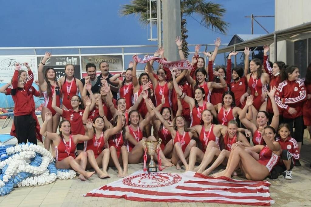Πρωτάθλημα Πόλο Νέων Γυναικών: Πρωταθλητής ο Ολυμπιακός, 6-5 τον ΝΟΒ, χάλκινο ο ΠΑΟΚ (photos)
