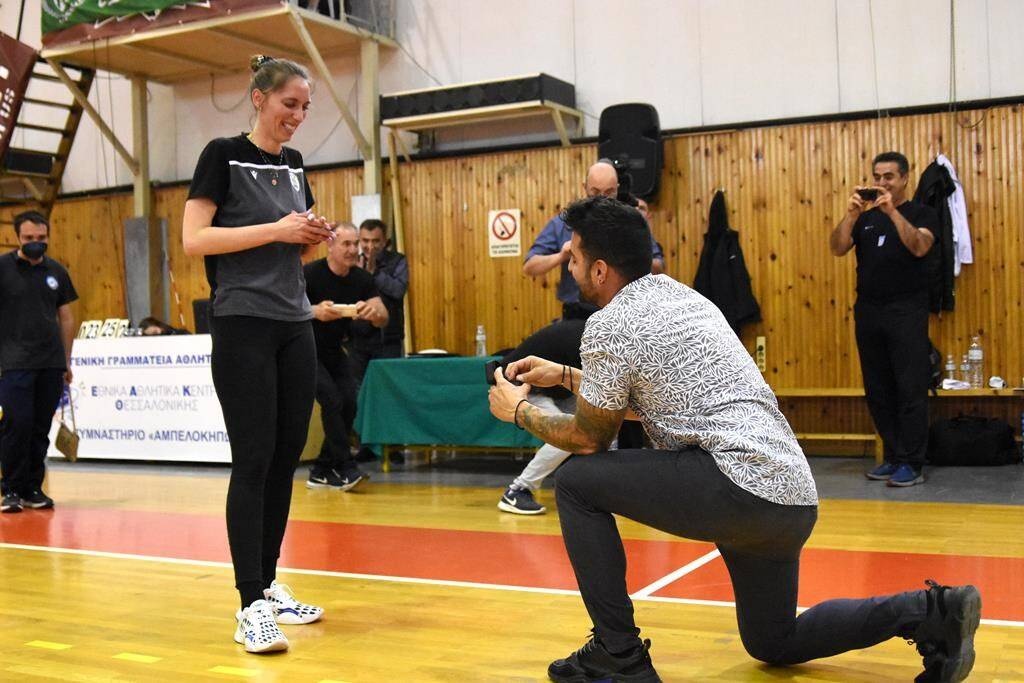 Πανελλήνιο Πρωτάθλημα κοριτσιών Κ20: Τίτλος και πρόταση γάμου στην προπονήτρια του ΠΑΟΚ, Μηλοβιανού
