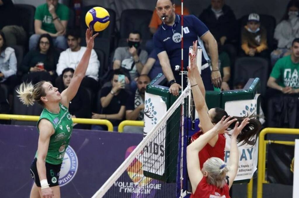 Volley League Γυναικών:Ο Παναθηναϊκός είναι εδώ! Νίκησε 3-1 τον Ολυμπιακό κάνοντας το 1-1 στις νίκες