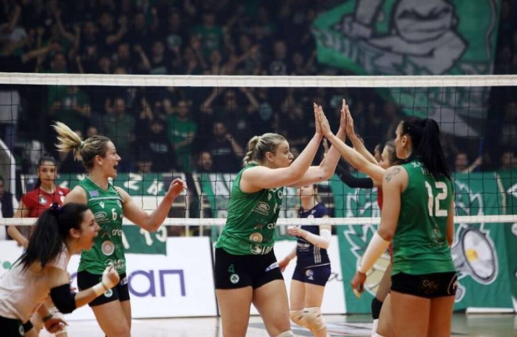 Volley League Γυναικών:Ο Παναθηναϊκός είναι εδώ! Νίκησε 3-1 τον Ολυμπιακό κάνοντας το 1-1 στις νίκες