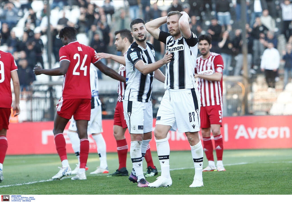 ΠΑΟΚ-Ολυμπιακός play offs 4/5/2022