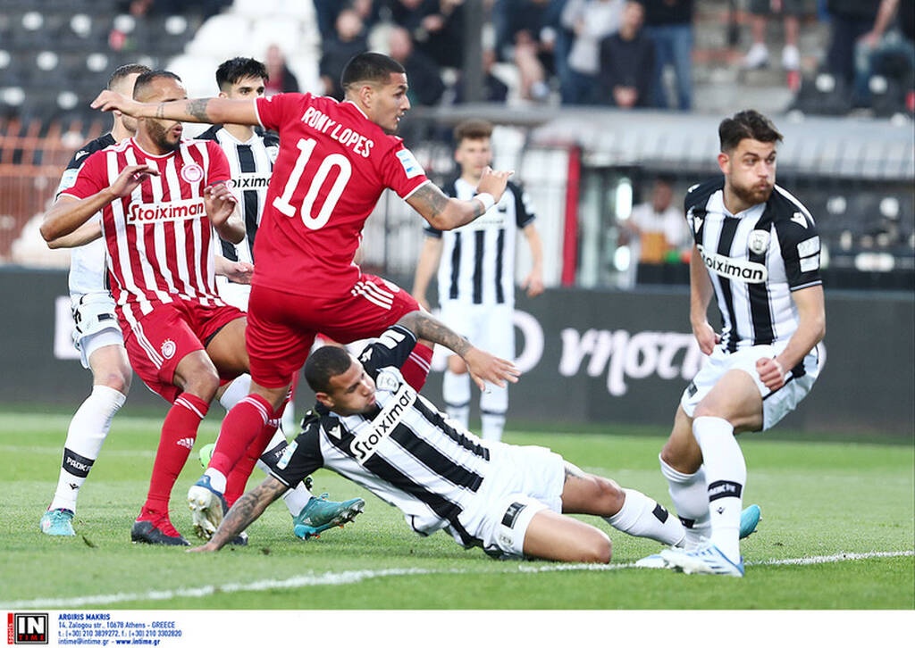 ΠΑΟΚ-Ολυμπιακός play offs 4/5/2022
