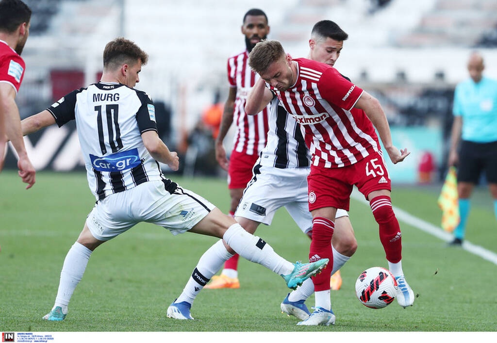 ΠΑΟΚ-Ολυμπιακός play offs 4/5/2022
