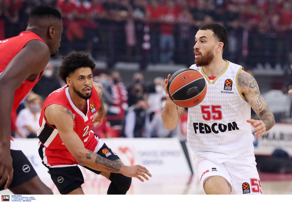 Ολυμπιακός-Μονακό 94-88: Με σφραγίδα Σλούκα στο Βελιγράδι!