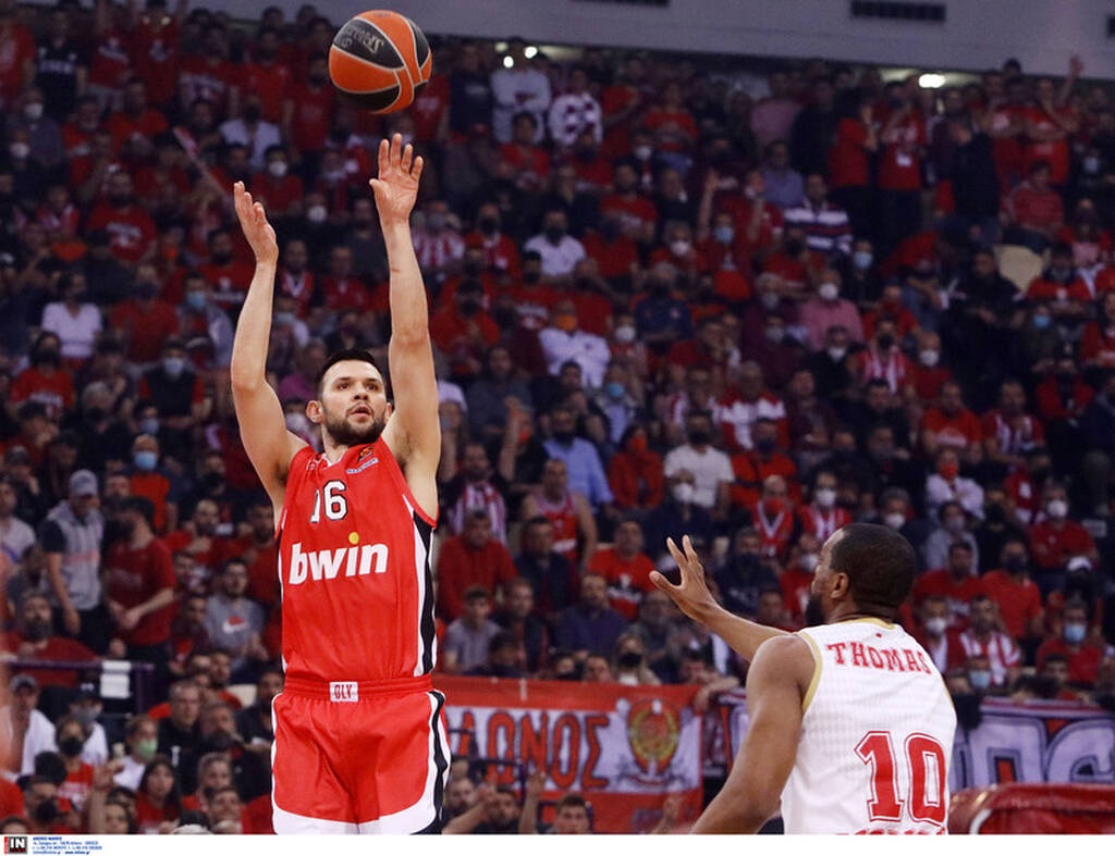 Ολυμπιακός-Μονακό 94-88: Με σφραγίδα Σλούκα στο Βελιγράδι!