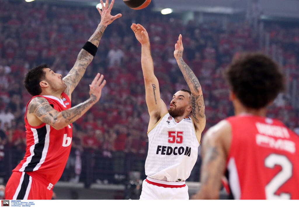 Ολυμπιακός-Μονακό 94-88: Με σφραγίδα Σλούκα στο Βελιγράδι!