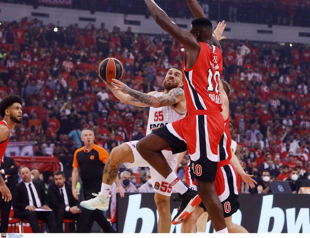 Ολυμπιακός-Μονακό 94-88: Με σφραγίδα Σλούκα στο Βελιγράδι!