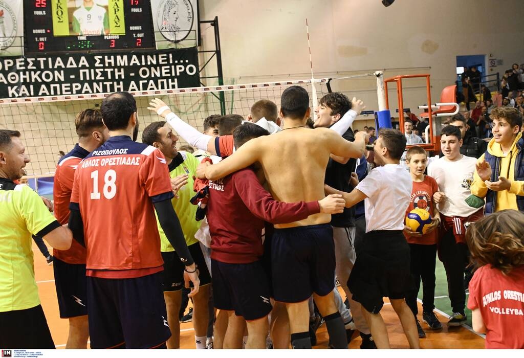 Pre League Ανδρών: Ιστορική άνοδος του Άθλου Ορεστιάδας στη Volley League
