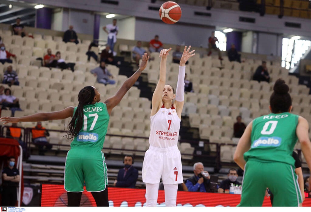 Ολυμπιακός-Παναθηναϊκός 76-81: «Πράσινο πάρτι» στο ΣΕΦ και έβαλε «φωτιά» στους τελικούς (vids+pics)