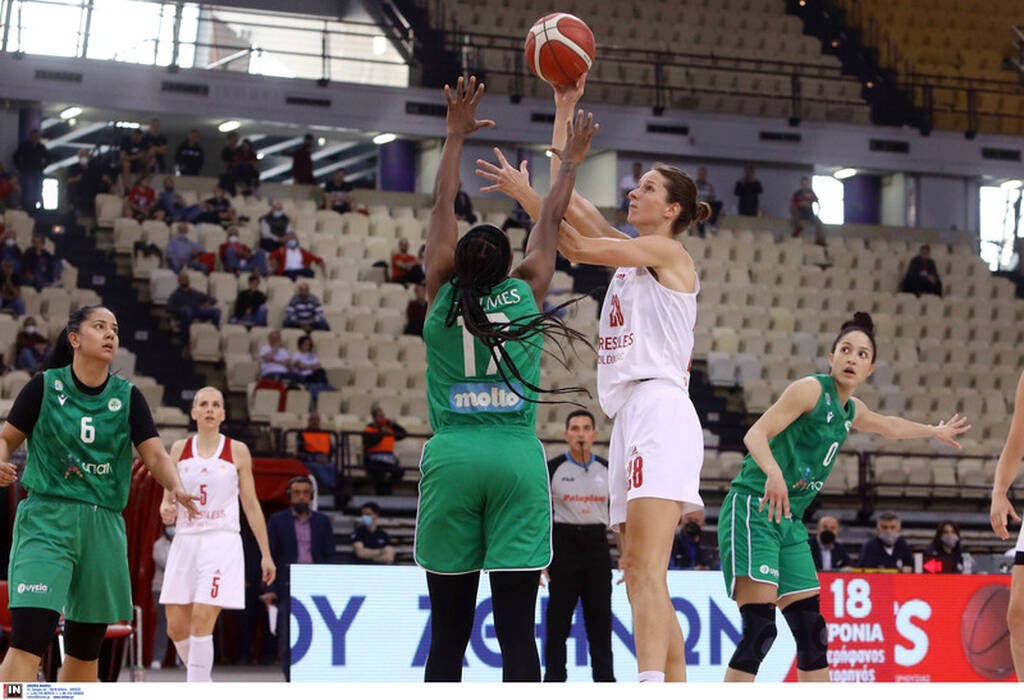 Ολυμπιακός-Παναθηναϊκός 76-81: «Πράσινο πάρτι» στο ΣΕΦ και έβαλε «φωτιά» στους τελικούς (vids+pics)
