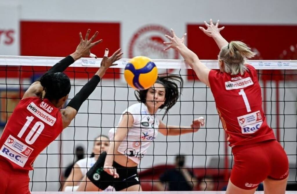 Volley League Γυναικών: Επιβλητικός ο Ολυμπιακός, 3-1 τον Παναθηναϊκό. Μια νίκη μακριά από τον τίτλο