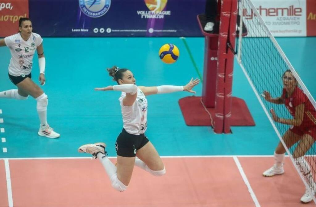Volley League Γυναικών: Επιβλητικός ο Ολυμπιακός, 3-1 τον Παναθηναϊκό. Μια νίκη μακριά από τον τίτλο