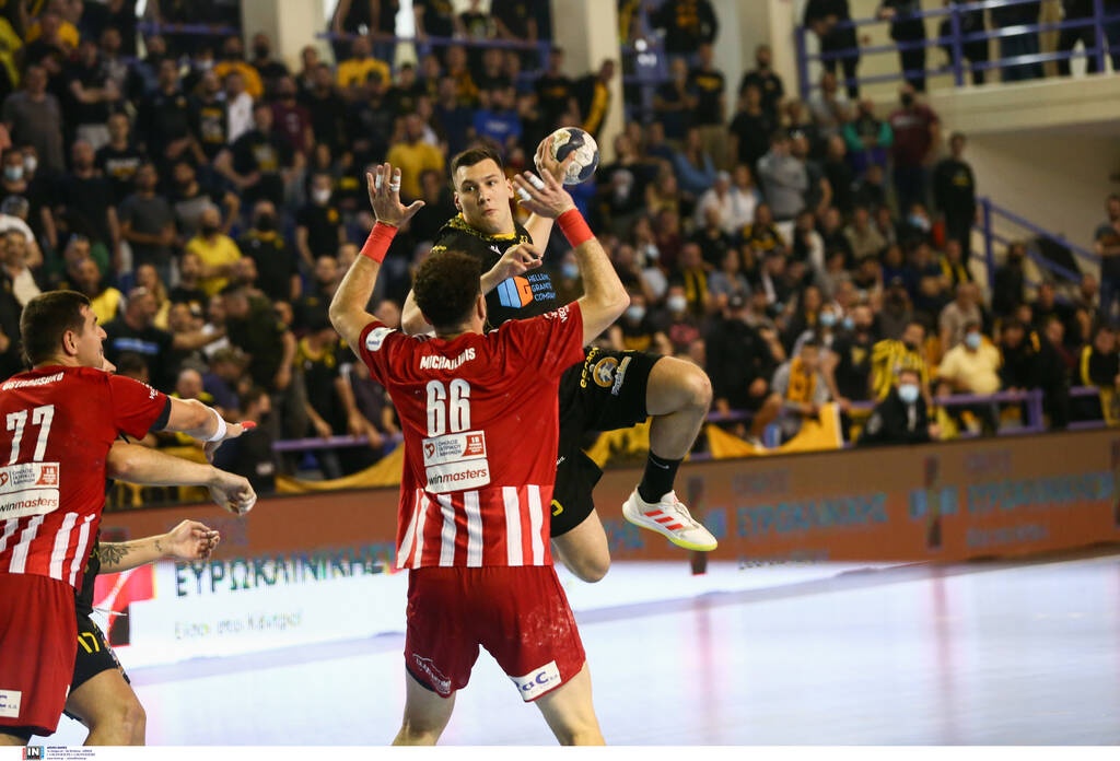 ΑΕΚ-Ολυμπιακός 26-29: Πρώτο βήμα από τους «ερυθρόλευκους» για τον τίτλο (videos+photos)