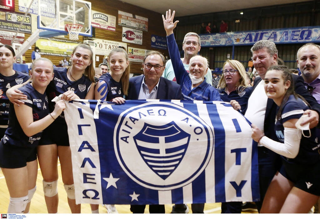 Γράφει ιστορία το Αιγάλεω: Ανέβηκε για πρώτη φορά στη Volley League Γυναικών