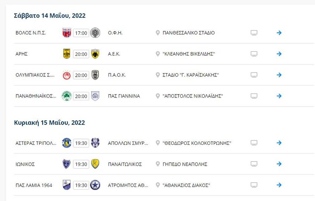 Αντίο στη Super League ο Απόλλων Σμύρνης, μπαράζ η Λαμία, μάγκας Ιωνικός – Η βαθμολογία στα play out