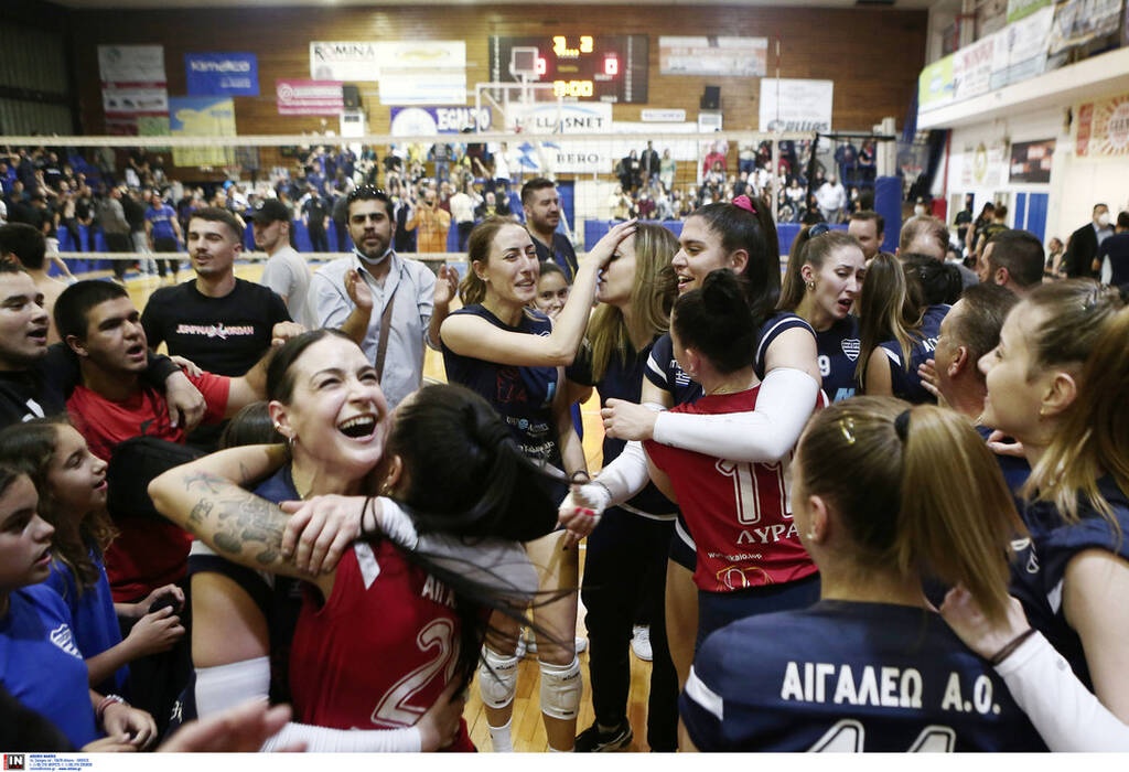 Γράφει ιστορία το Αιγάλεω: Ανέβηκε για πρώτη φορά στη Volley League Γυναικών