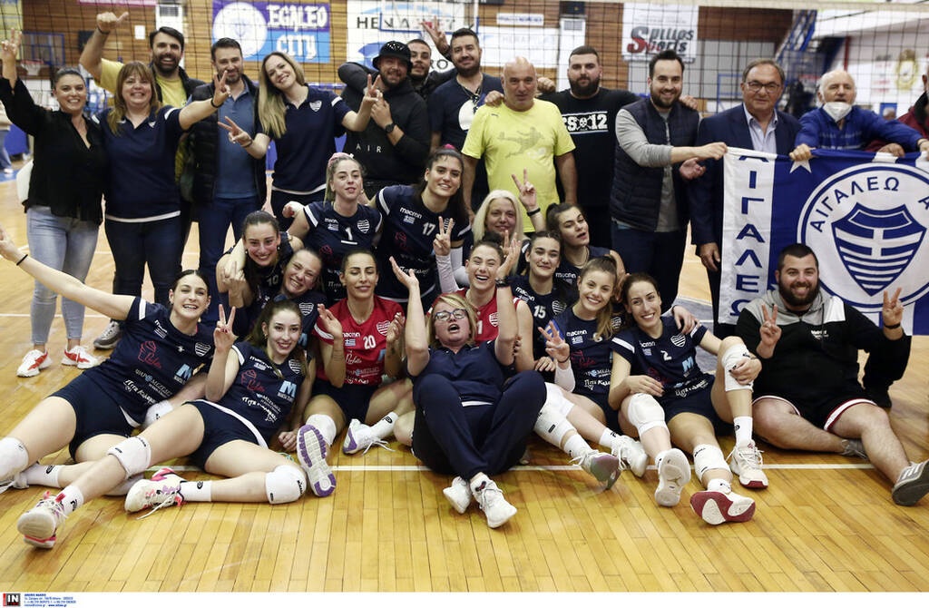 Γράφει ιστορία το Αιγάλεω: Ανέβηκε για πρώτη φορά στη Volley League Γυναικών