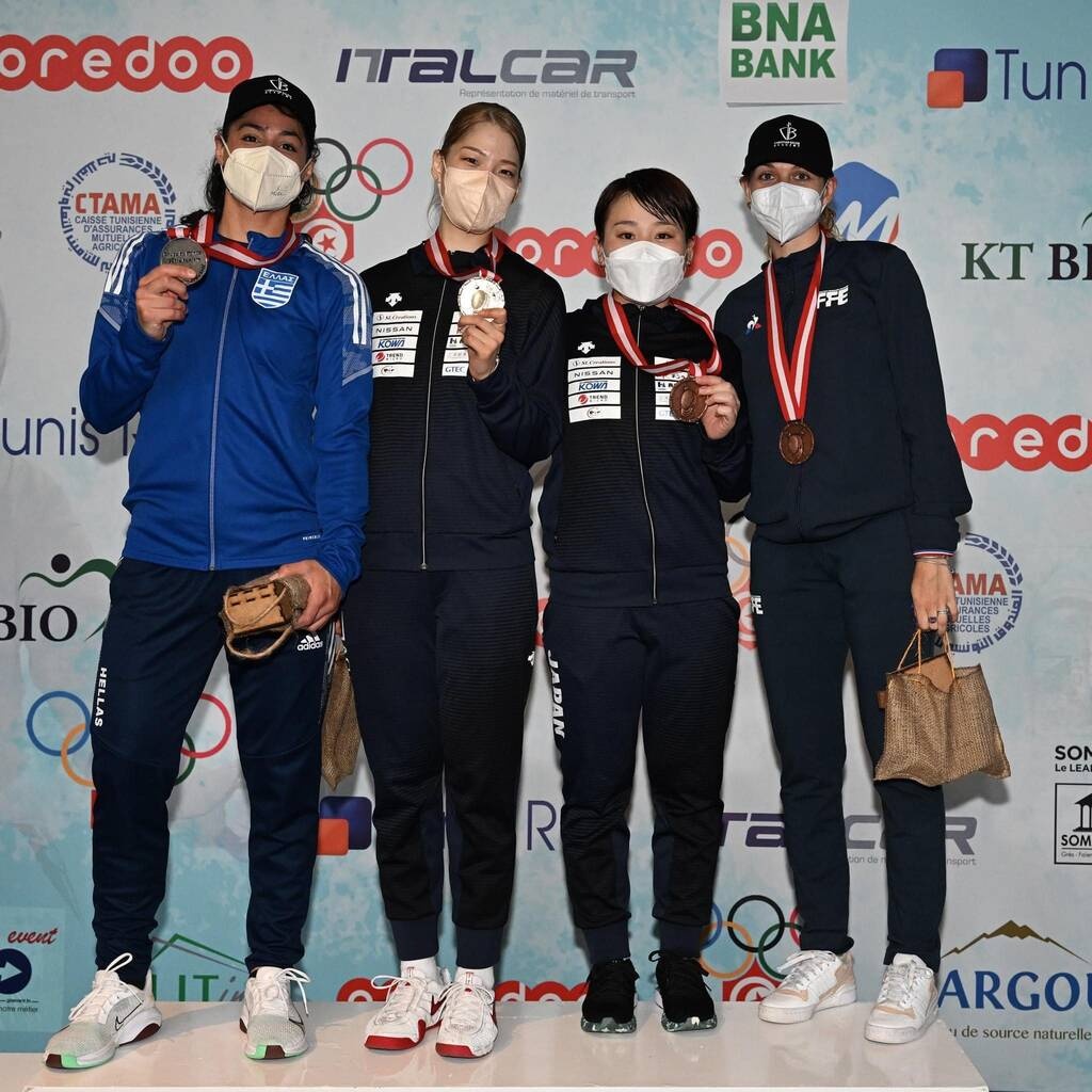 Ξιφασκία: «Ασημένια» η Δέσποινα Γεωργιάδου στο Παγκόσμιο Κύπελλο της Τυνησίας (photos)