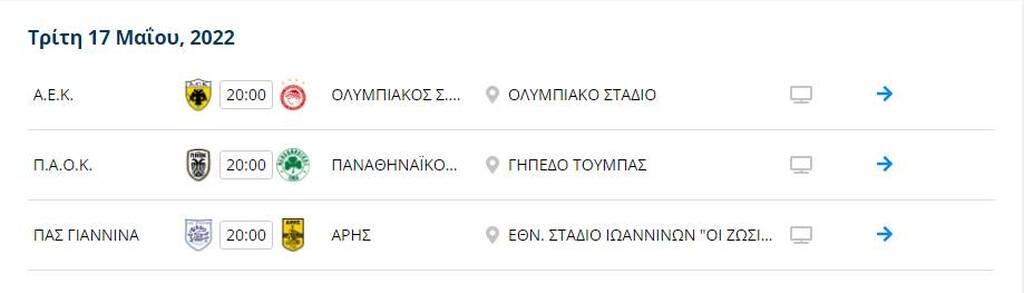 «Δώρο» Ολυμπιακού σε Παναθηναϊκό, ΑΕΚ και χαμός για την Ευρώπη - Η βαθμολογία στα play offs (pics)