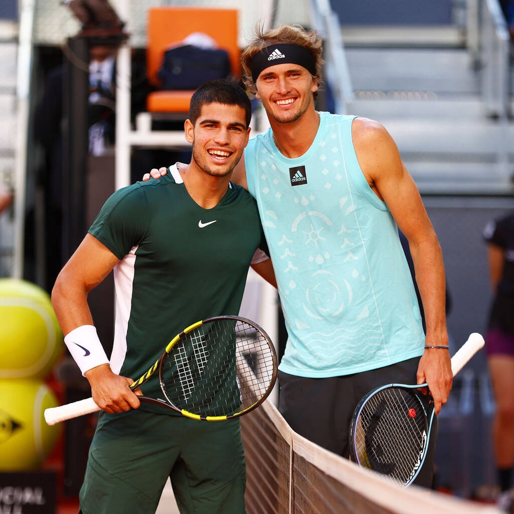 Madrid Open: Νέος «Βασιλιάς» στο χώμα! Τεράστια νίκη του Αλκαράθ με 2-0 σετ επί του Ζβέρεφ