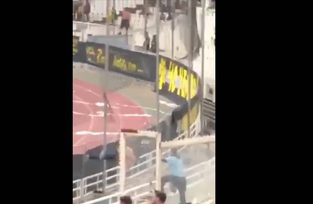 AEK-Παναθηναϊκός: Τρομακτικό ατύχημα στο ΟΑΚΑ - Οπαδός έπεσε στην τάφρο (photos+video)
