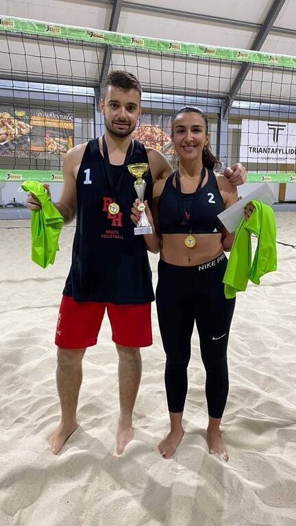 Beach Volley: Ντόντης, Αγγελοπούλου οι νικητές του Elite Mixed Finals