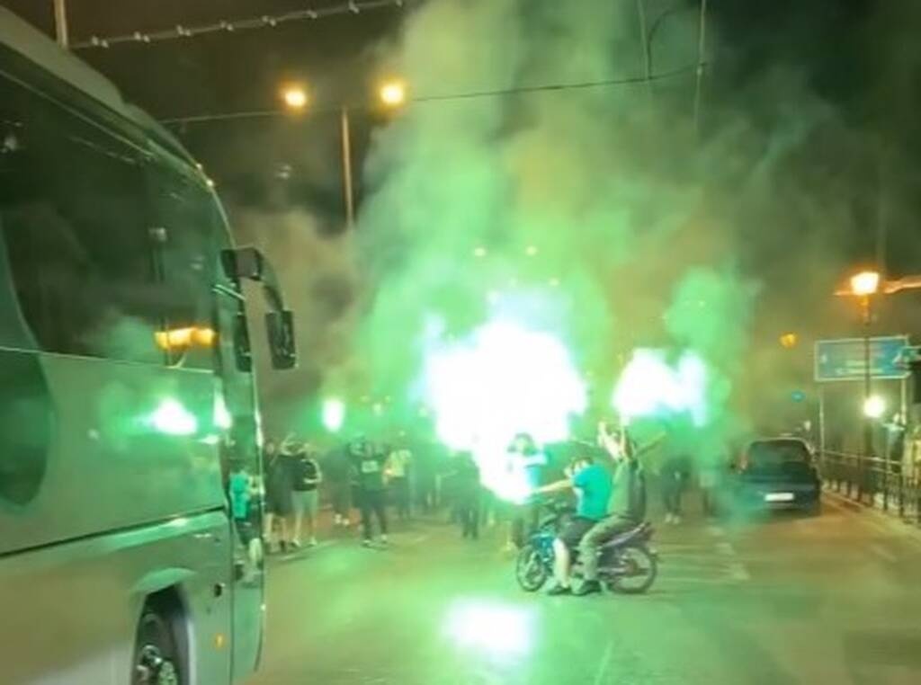 Παναθηναϊκός: «Πράσινη» αποθέωση μετά το διπλό στο Φάληρο (videos+photos)