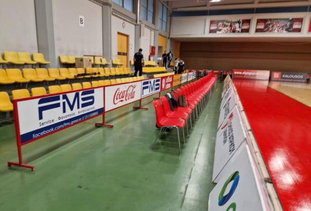 Ολυμπιακός-Παναθηναϊκός: Καμία προφύλαξη στην αίθουσα 5 του ΣΕΦ