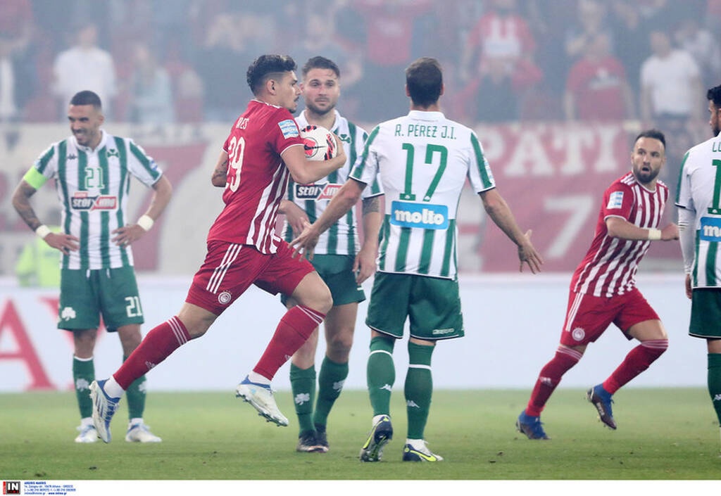 Ολυμπιακός-Παναθηναϊκός play offs 11/5/2022