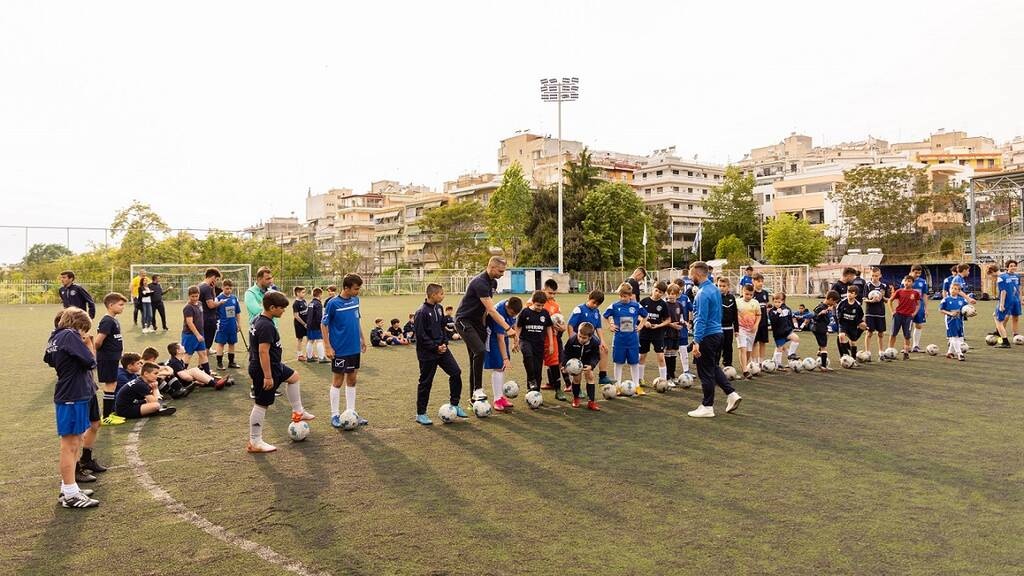 Ο πρωταθλητής Ευρώπης Άγγελος Χαριστέας συμβουλεύει τους μελλοντικούς πρωταθλητές