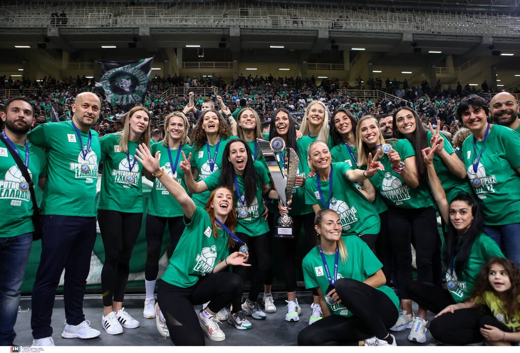 Παναθηναϊκός: Το σήκωσαν τα «φίνα κορίτσια» μέσα σε «πράσινη» αποθέωση (photos)