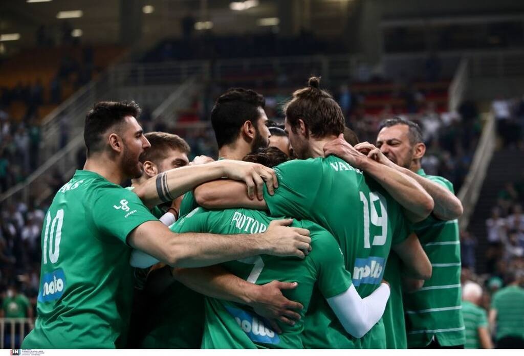 Πρωτάθλημα και League Cup για τον ψυχωμένο Παναθηναϊκό, 3-0 σετ τον ΠΑΟΚ - Μαγικές στιγμές στο ΟΑΚΑ