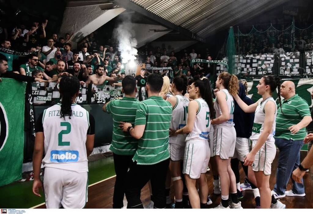 Παναθηναϊκός: Απίστευτη στήριξη του κόσμου - Αποθέωσε τις «πράσινες» για την προσπάθεια (photos)