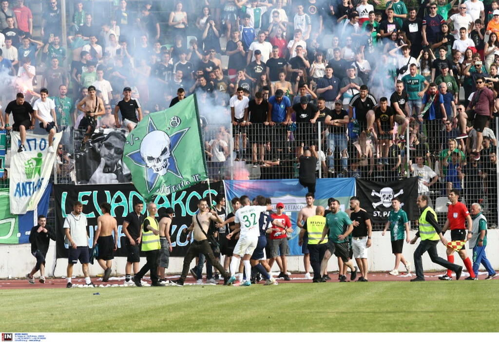 Συνελήφθη ο οπαδός που χτύπησε τον παίκτη της Βέροιας (photos+video)