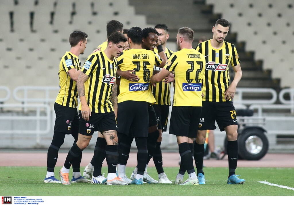 ΑΕΚ-Ολυμπιακός: Έβαλαν φωτιά σε διαφημιστική πινακίδα μετά την γκολάρα ο Λιβάι!
