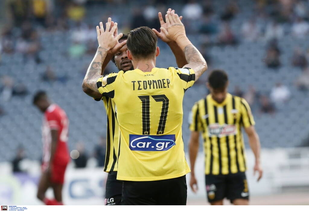 ΑΕΚ-Ολυμπιακός: Σκόραρε ο Τσούμπερ, γιούχαρε το ΟΑΚΑ (photos+video)