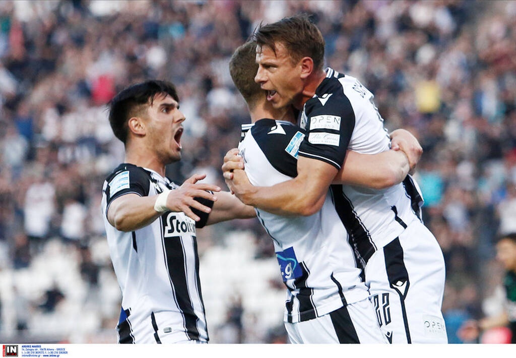 ΠΑΟΚ-Παναθηναϊκός: Μονόλογος του «Δικεφάλου» το πρώτο ημίχρονο και 2-0 με Σβαμπ, Άκπομ (photos)