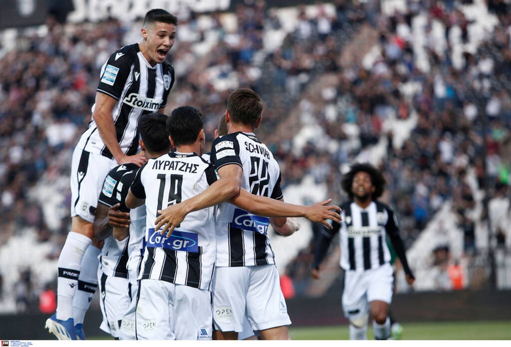 ΠΑΟΚ-Παναθηναϊκός: Μονόλογος του «Δικεφάλου» το πρώτο ημίχρονο και 2-0 με Σβαμπ, Άκπομ (photos)