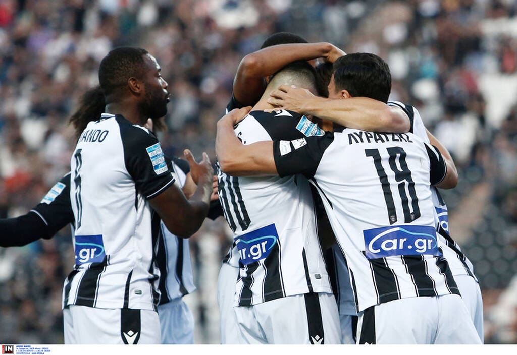 ΠΑΟΚ-Παναθηναϊκός: Μονόλογος του «Δικεφάλου» το πρώτο ημίχρονο και 2-0 με Σβαμπ, Άκπομ (photos)