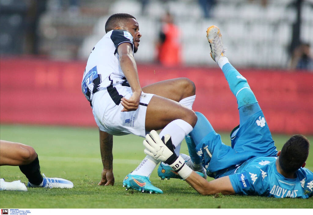 ΠΑΟΚ-Παναθηναϊκός: Μονόλογος του «Δικεφάλου» το πρώτο ημίχρονο και 2-0 με Σβαμπ, Άκπομ (photos)