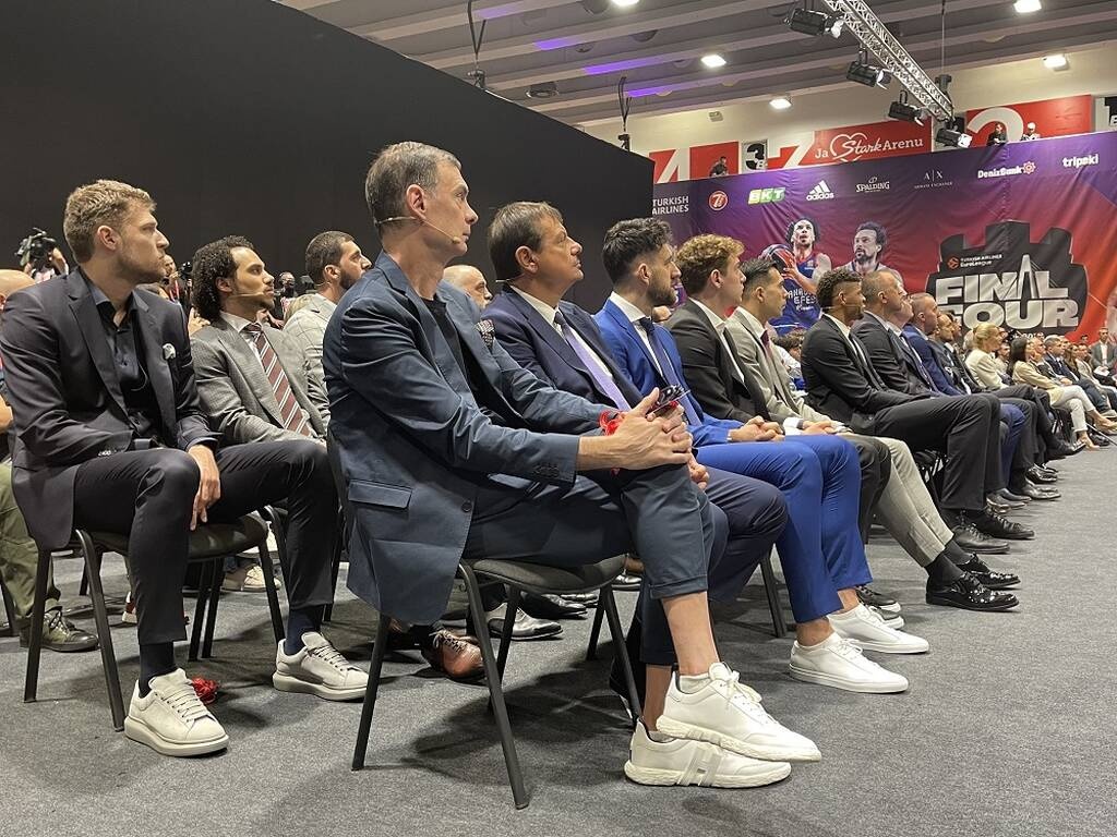 Η αίθουσα που φιλοξενήθηκε η γιορτή - Twitter/Euroleague